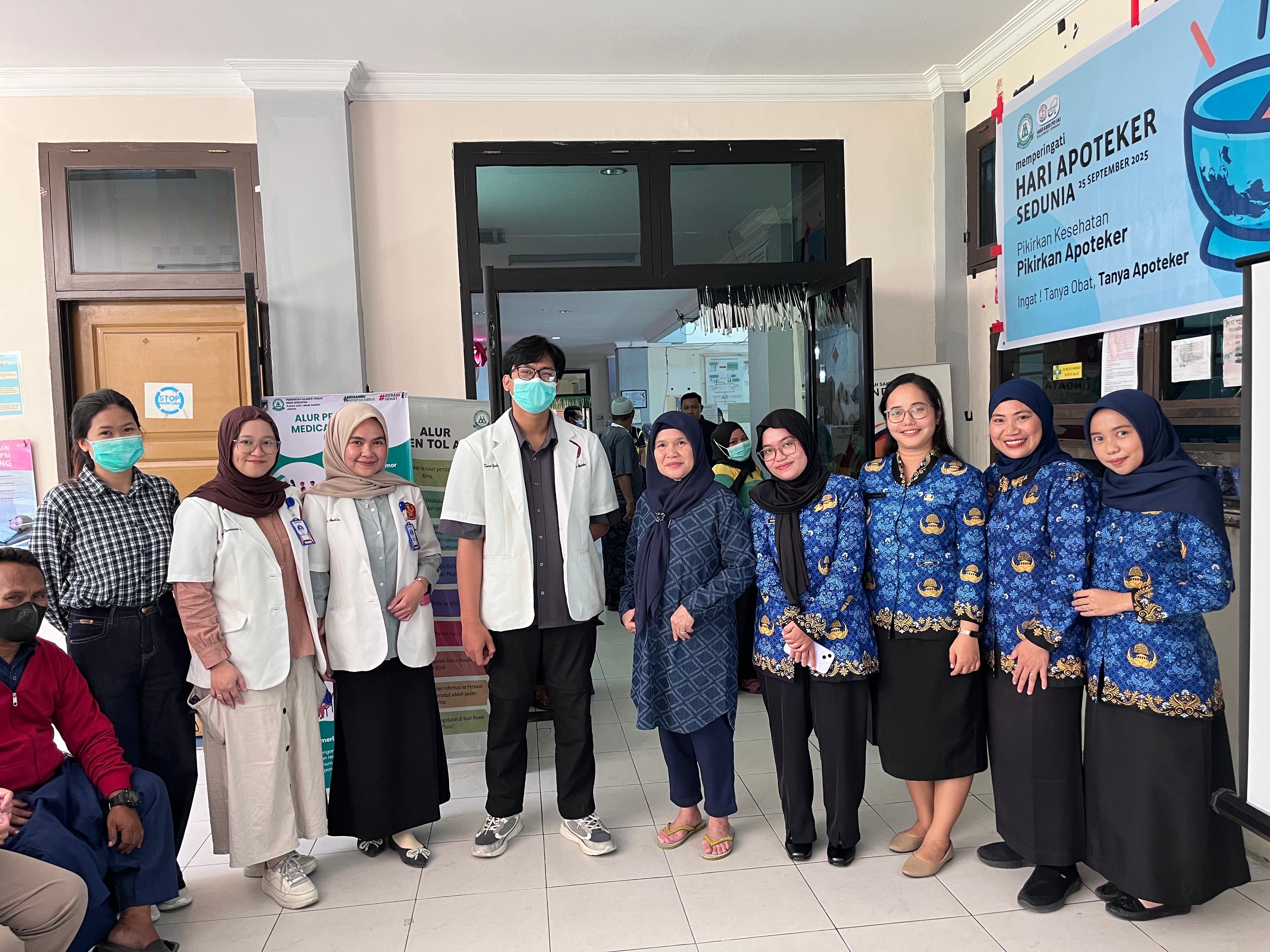 Bersama Lawan Resistensi! RSUD Undata Edukasi Pasien tentang Penggunaan Antibiotik Aman